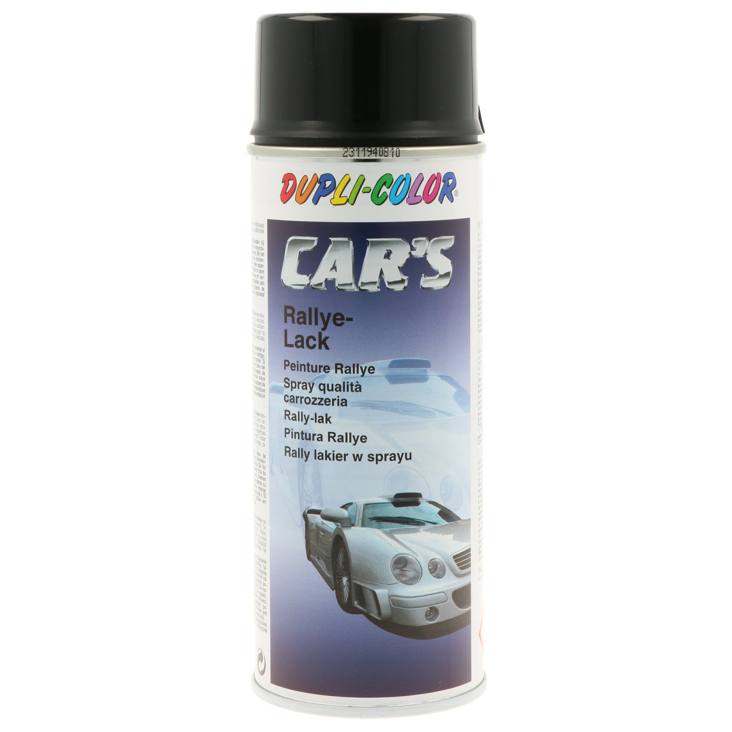 Dupli-Color Cars Rallye | Sprühlack Schwarz glänzend 400ml
