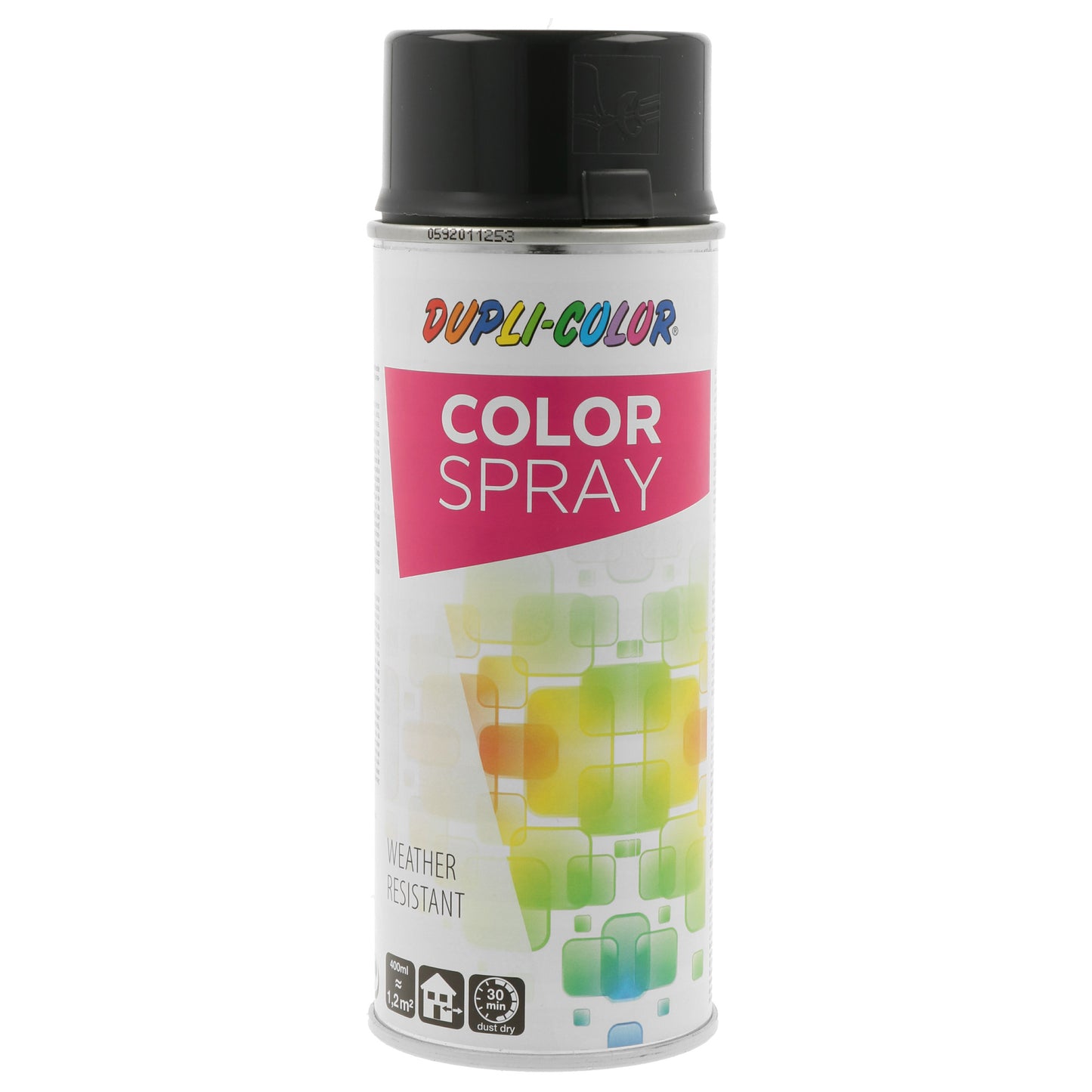 Color-Spray schwarzgrau Buntlack glänzend 400 ml