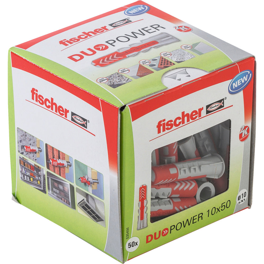 Fischer DuoPower 10 x 50 LD | 50 Stück
