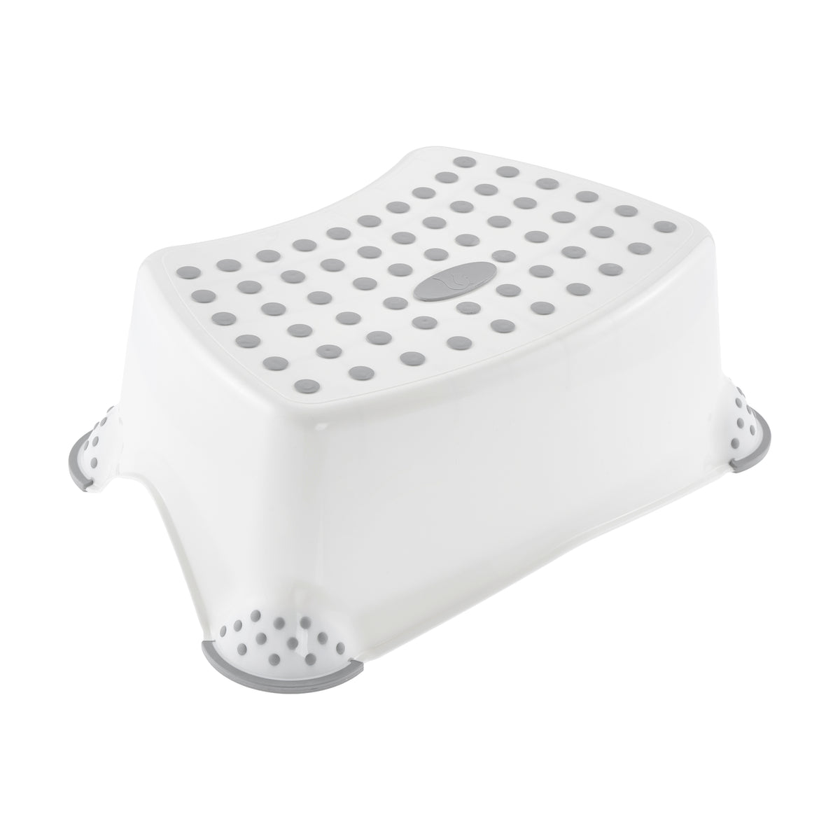 Tritthocker Tomek Pure mit Anti-Rutsch white