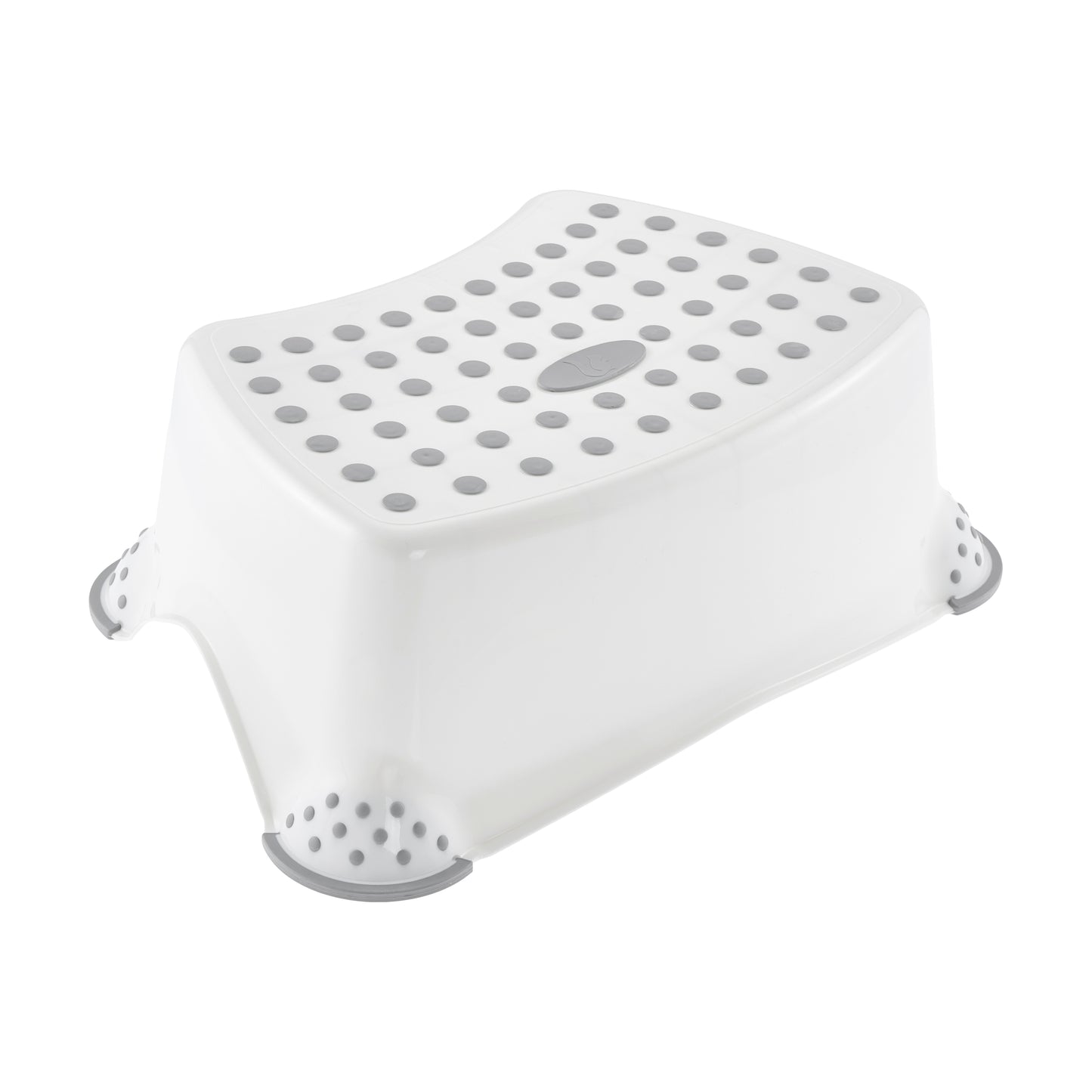 Tritthocker Tomek Pure mit Anti-Rutsch white