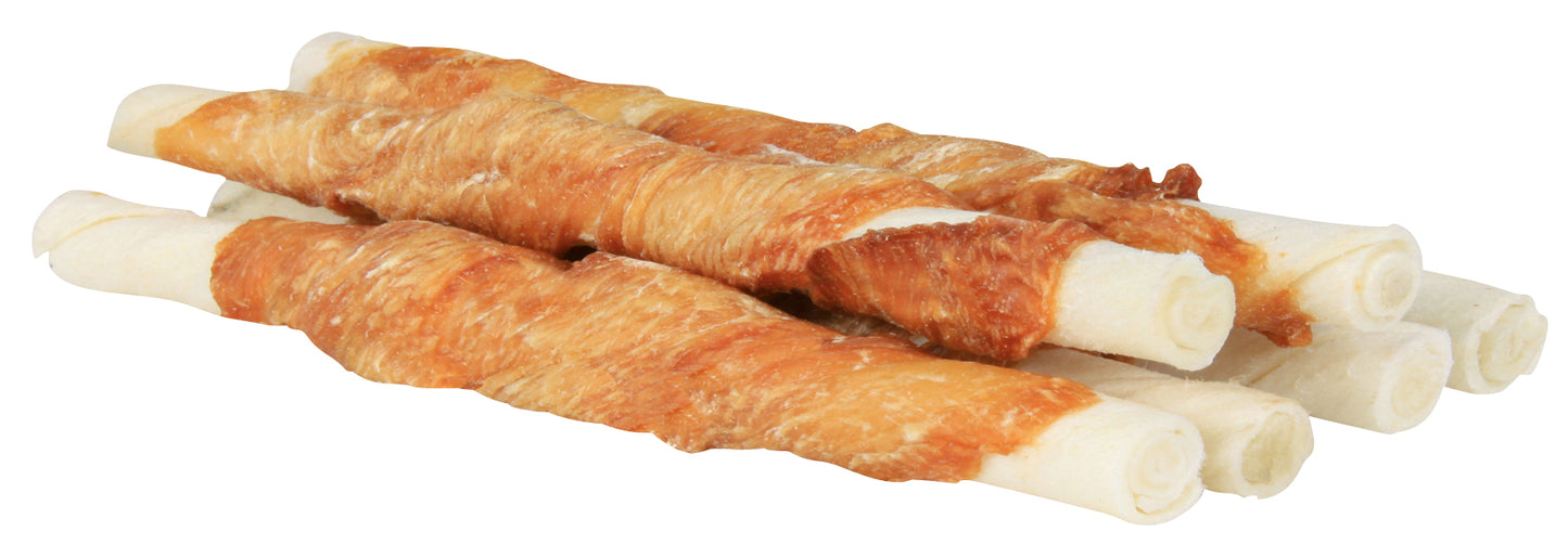 Denta Fun Chicken Chewing Roll, lose, 28 cm, 80 g