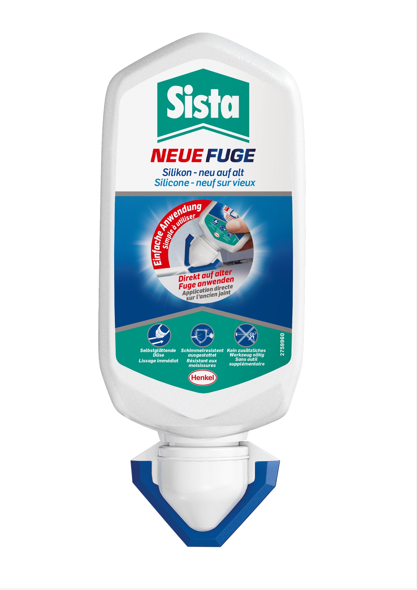 Sista "Neue Fuge" weiß | 80ml
