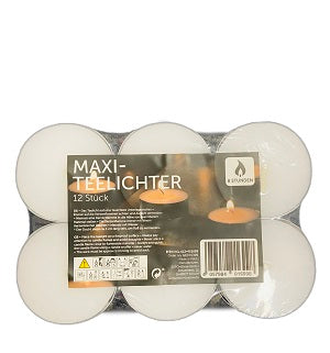 Teelichter 12er Pack Jumbo