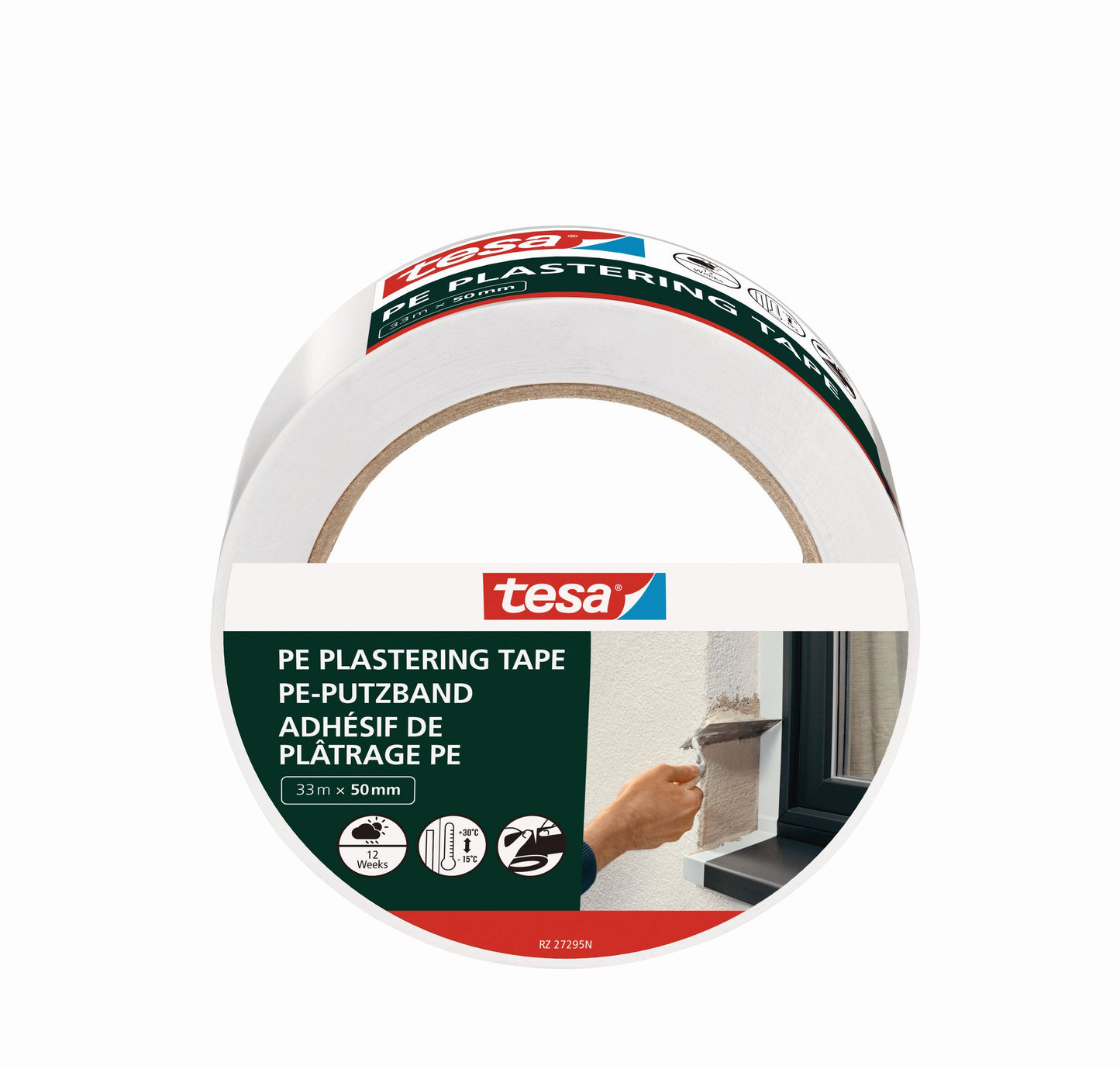 tesa Putzband weiß | 50mm x 33m