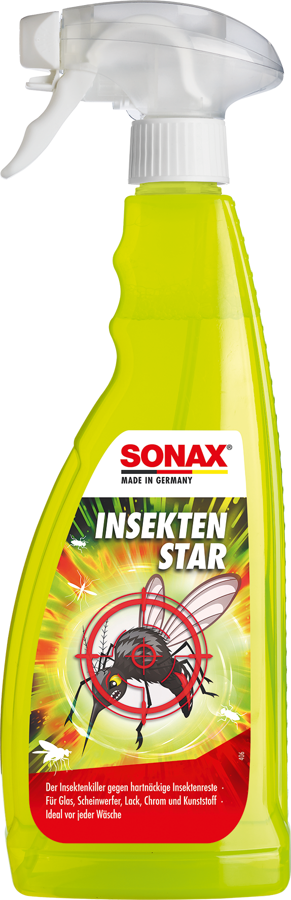 SONAX InsektenStar PET-Sprühflasche, 750 ml