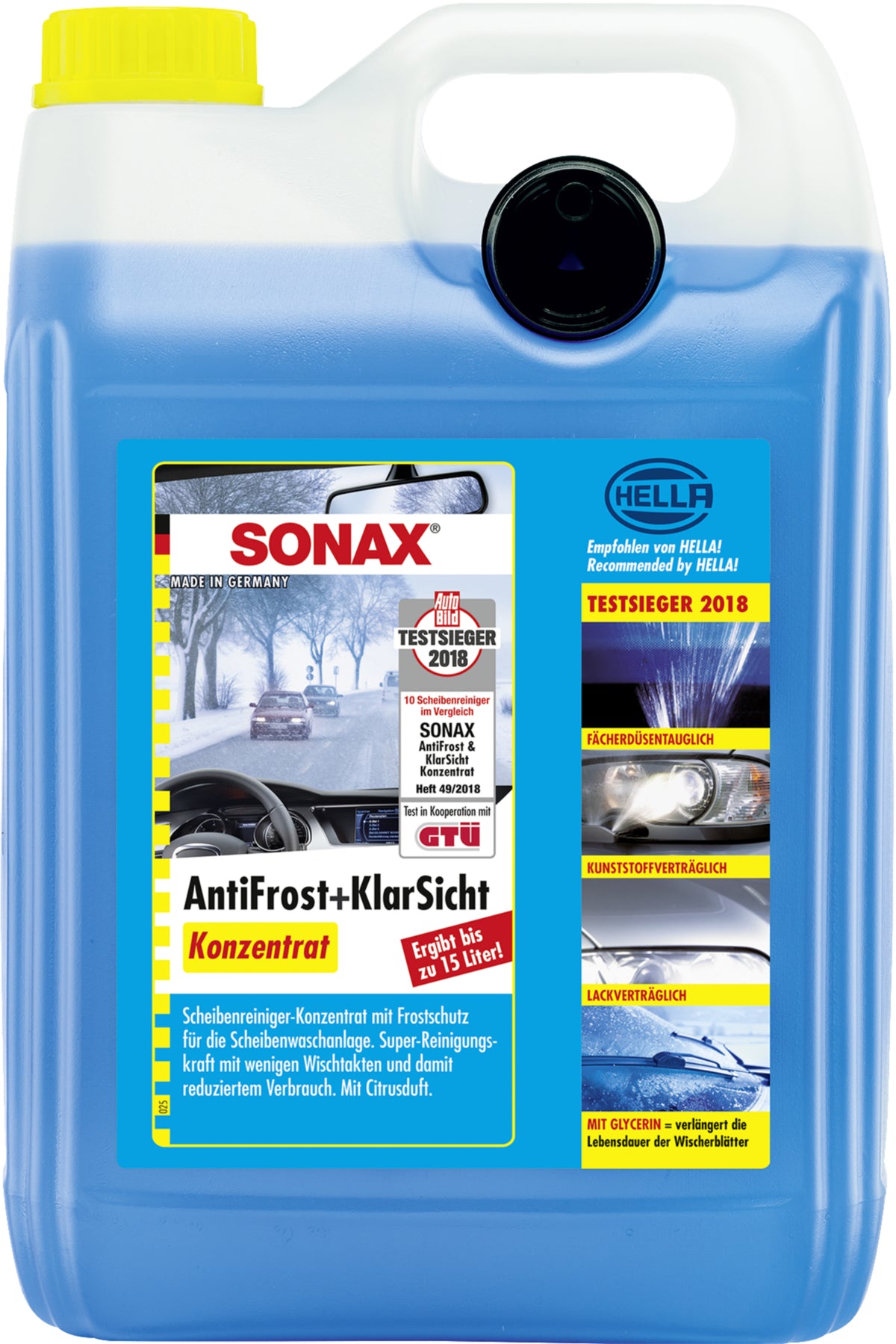 Anitfrost&Klarsicht Konzentrat, 5L