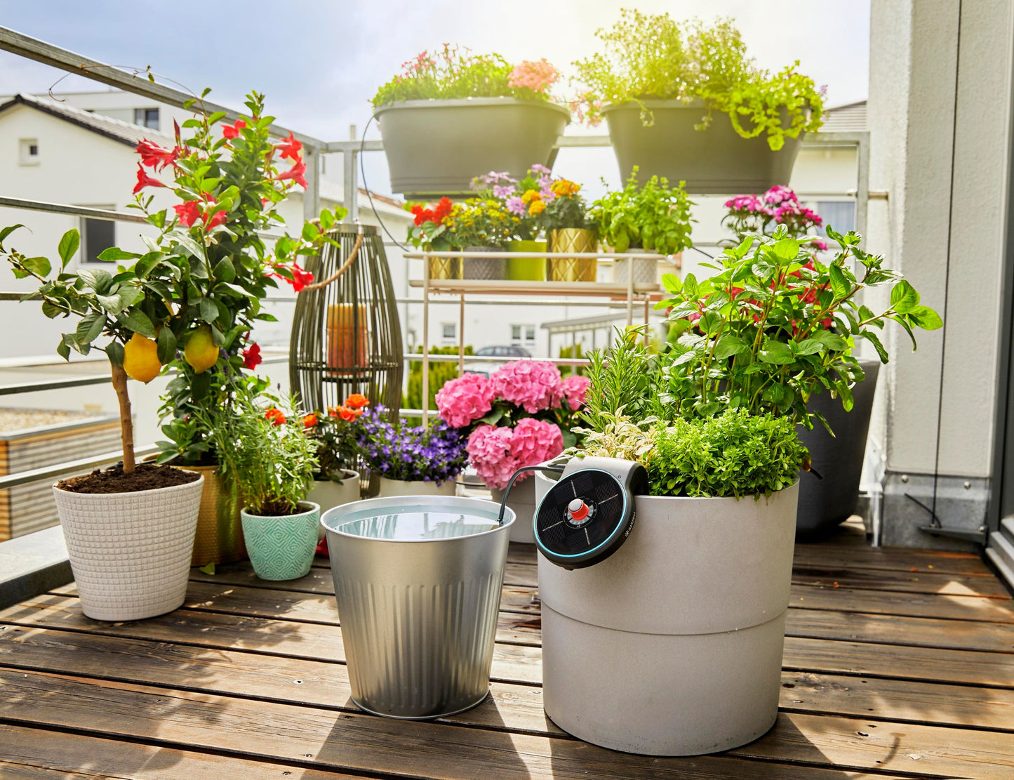 Gardena Solar-Bewässerung AquaBloom Set