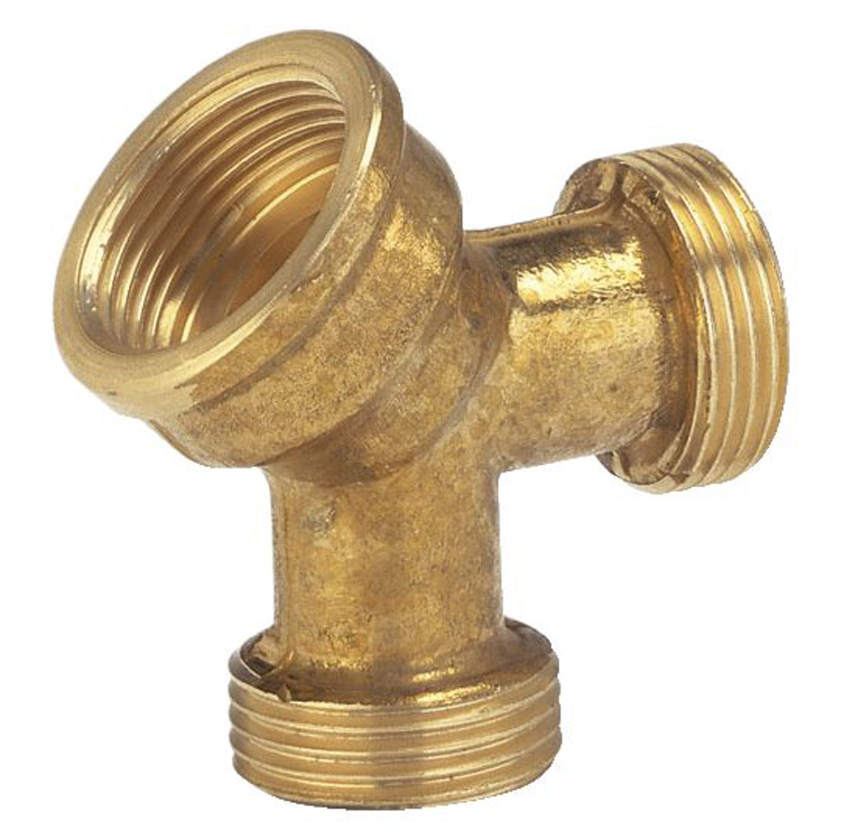 Messing-2-Wege-Verteiler 19 mm (3/4''), 26,5mm (G3/4)-Gewinde