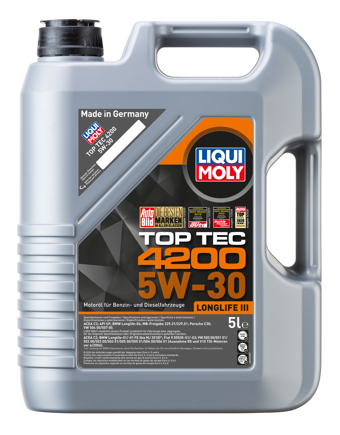 Liqui Moly Top Tec 4200 | 5W-30 | 1 Liter