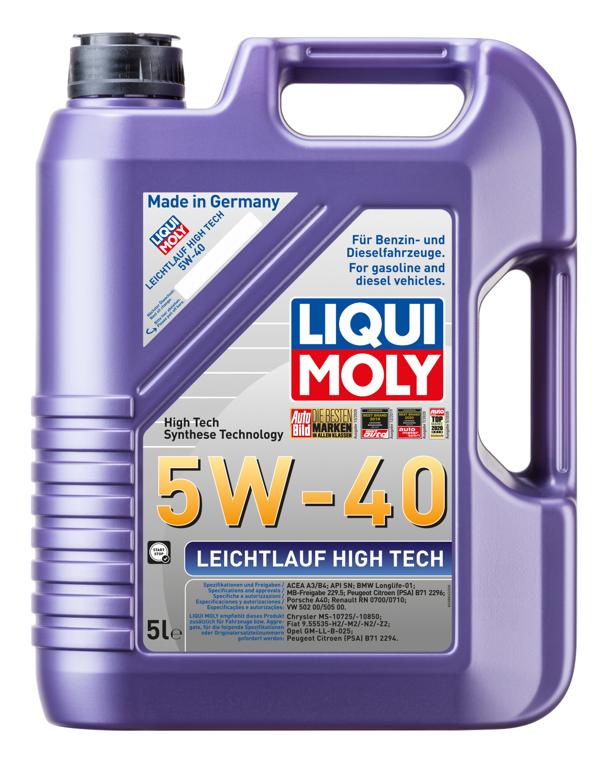 Liqui Moly High Tech | 5W-40 | 1 Liter