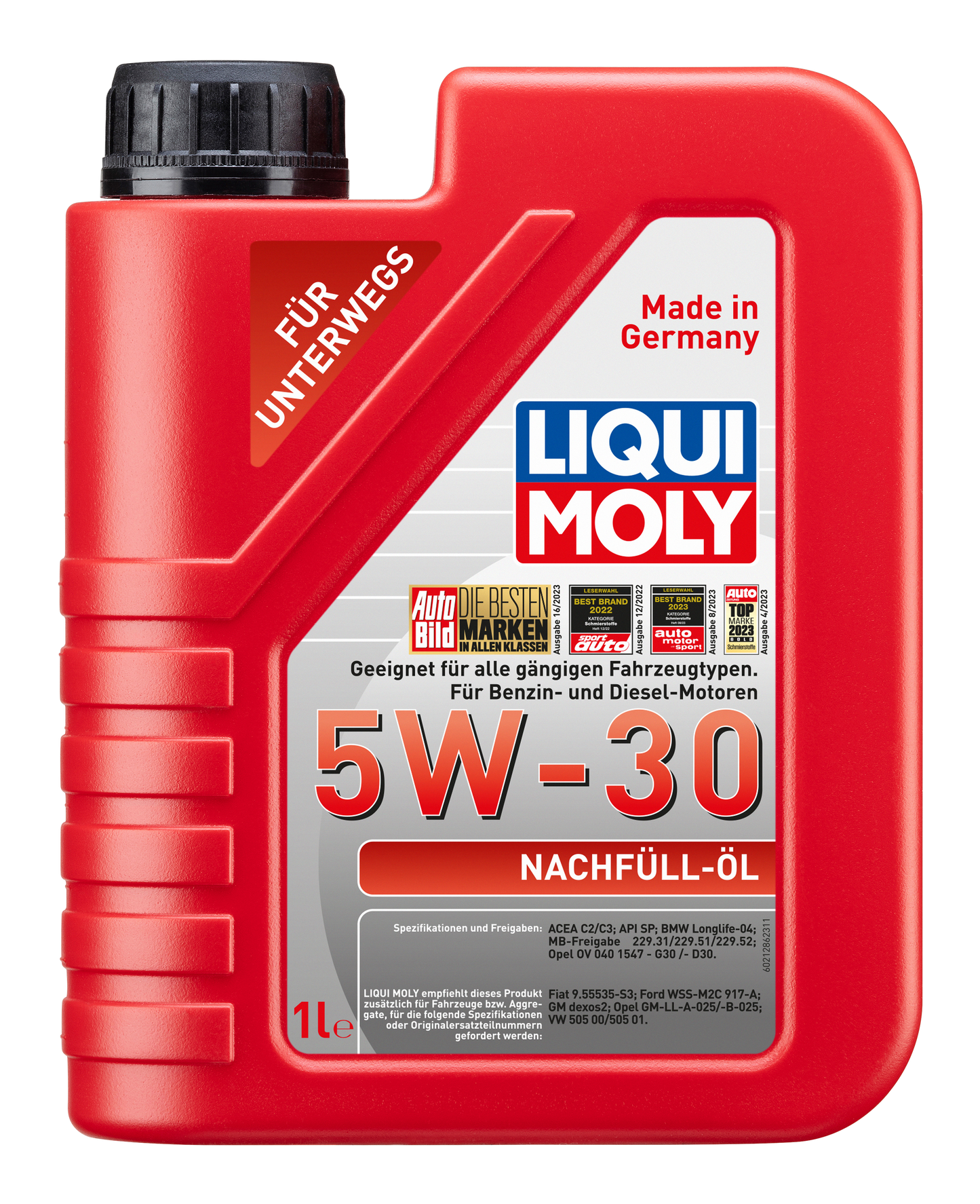 Liqui Moly Nachfüll-Öl | 5W-30 | 1 Liter