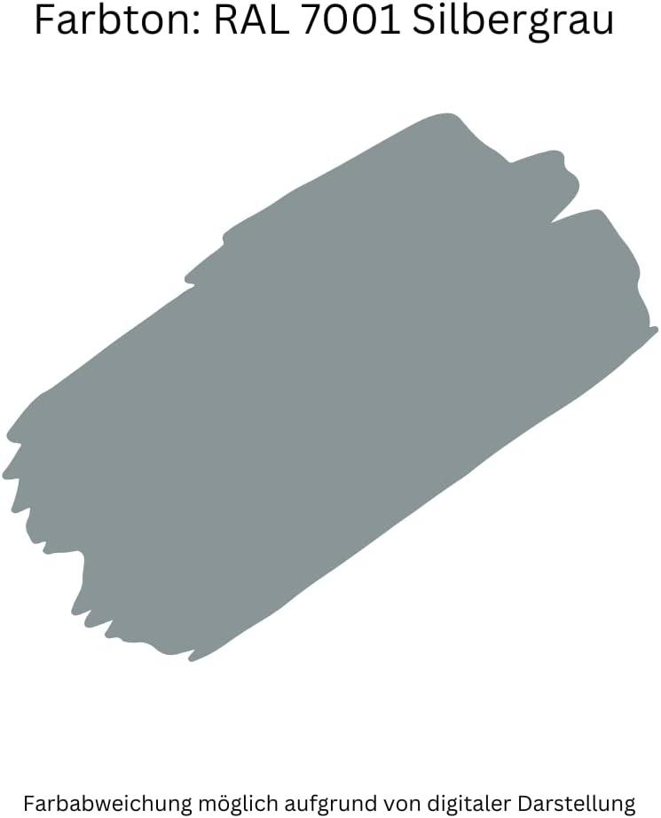 Wilckens Spraylack Silbergrau 400ml | Seidenglanz (RAL 7001)