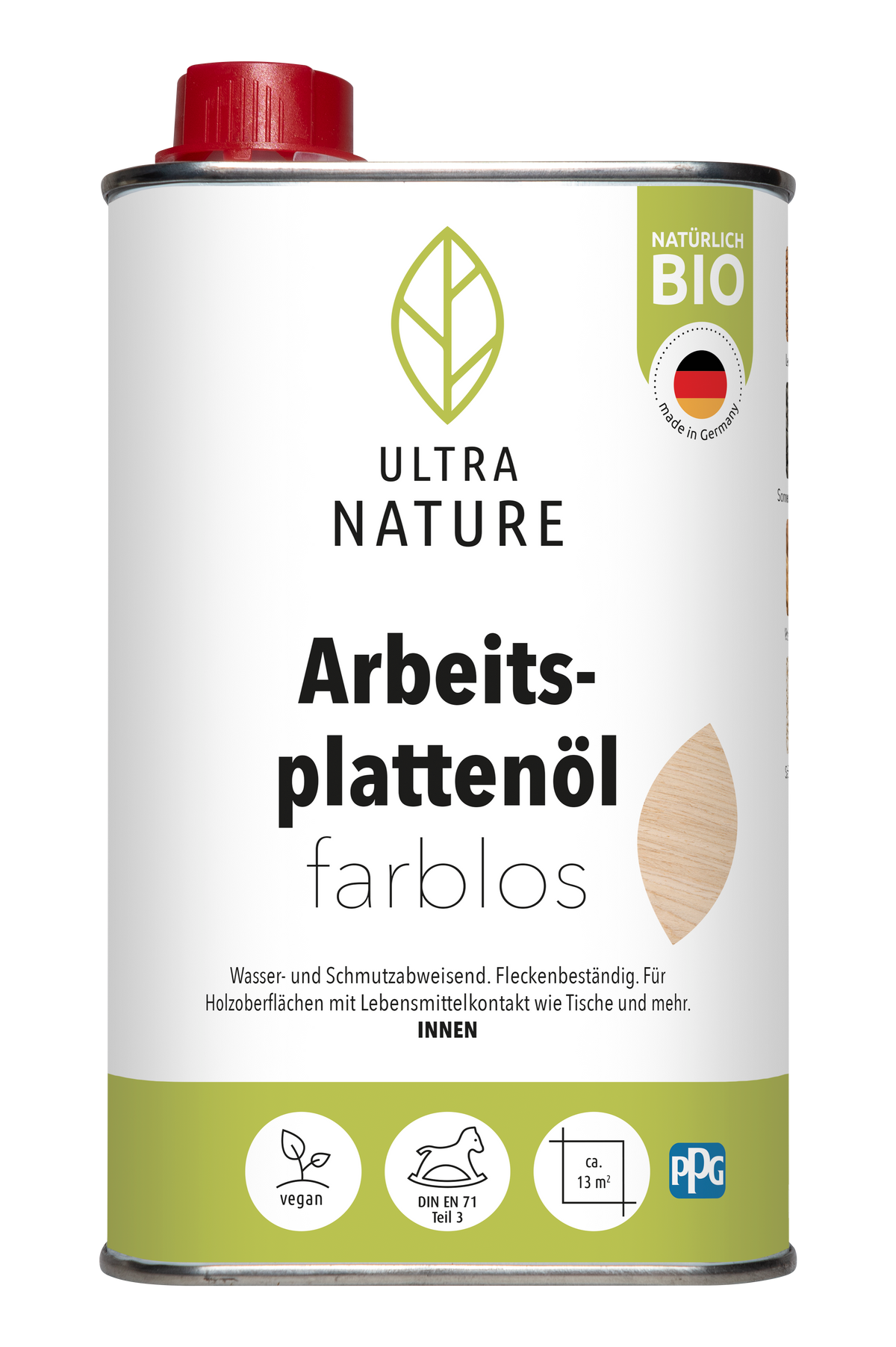 Ultra Nature Arbeitsplattenöl Farblos 0.5L
