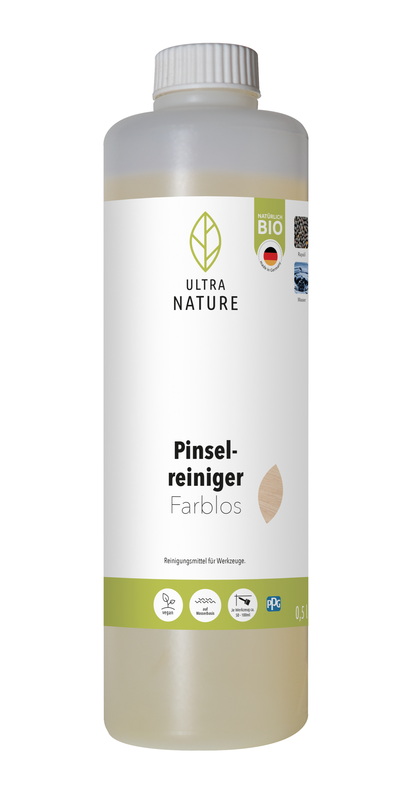 Ultra Nature Pinselreiniger Farblos 0.5L