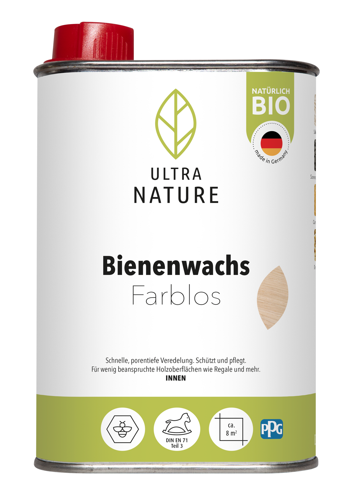 Ultra Nature Bienenwachs Farblos 0.25L