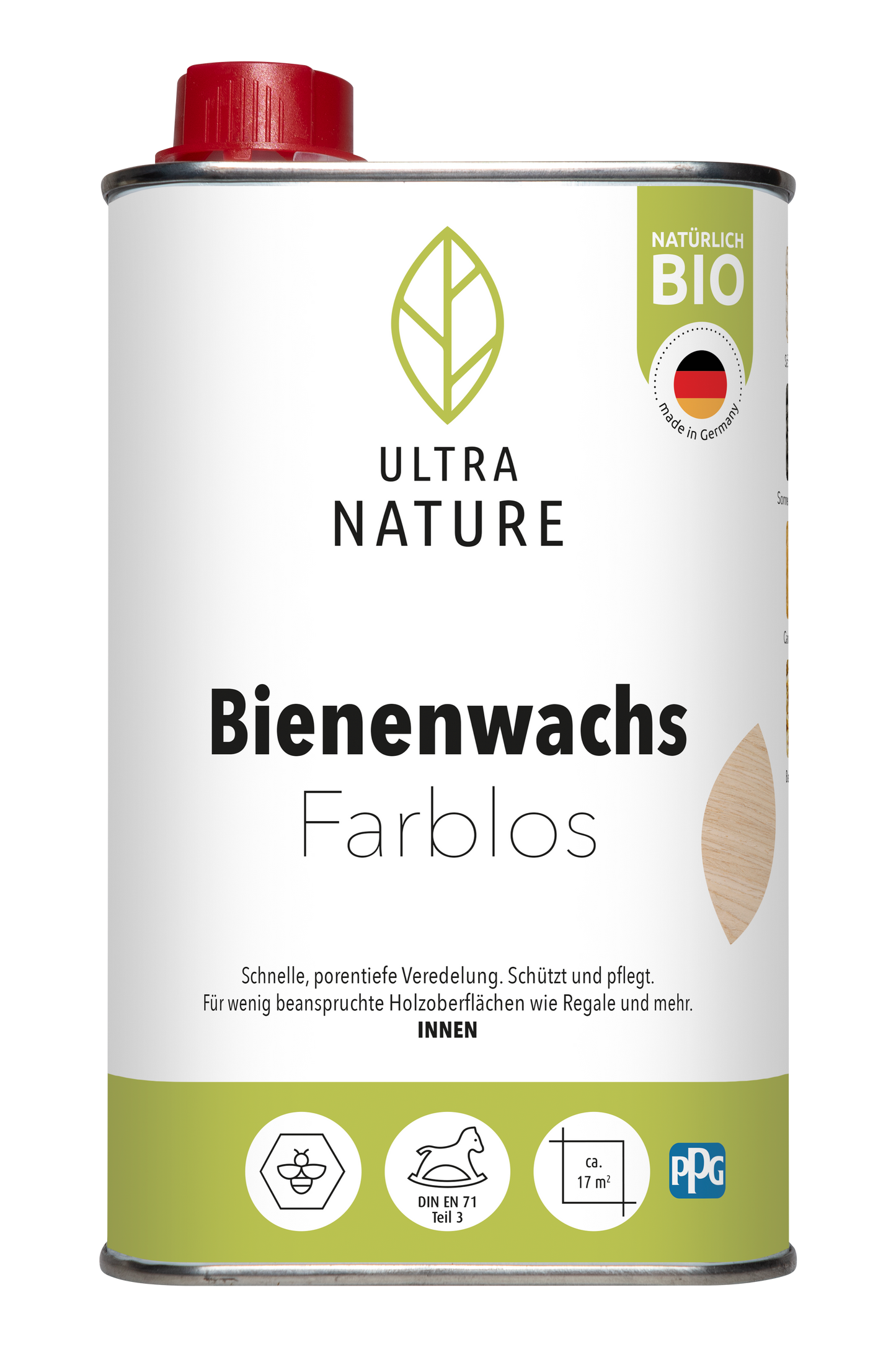 Ultra Nature Bienenwachs Farblos 0.5L