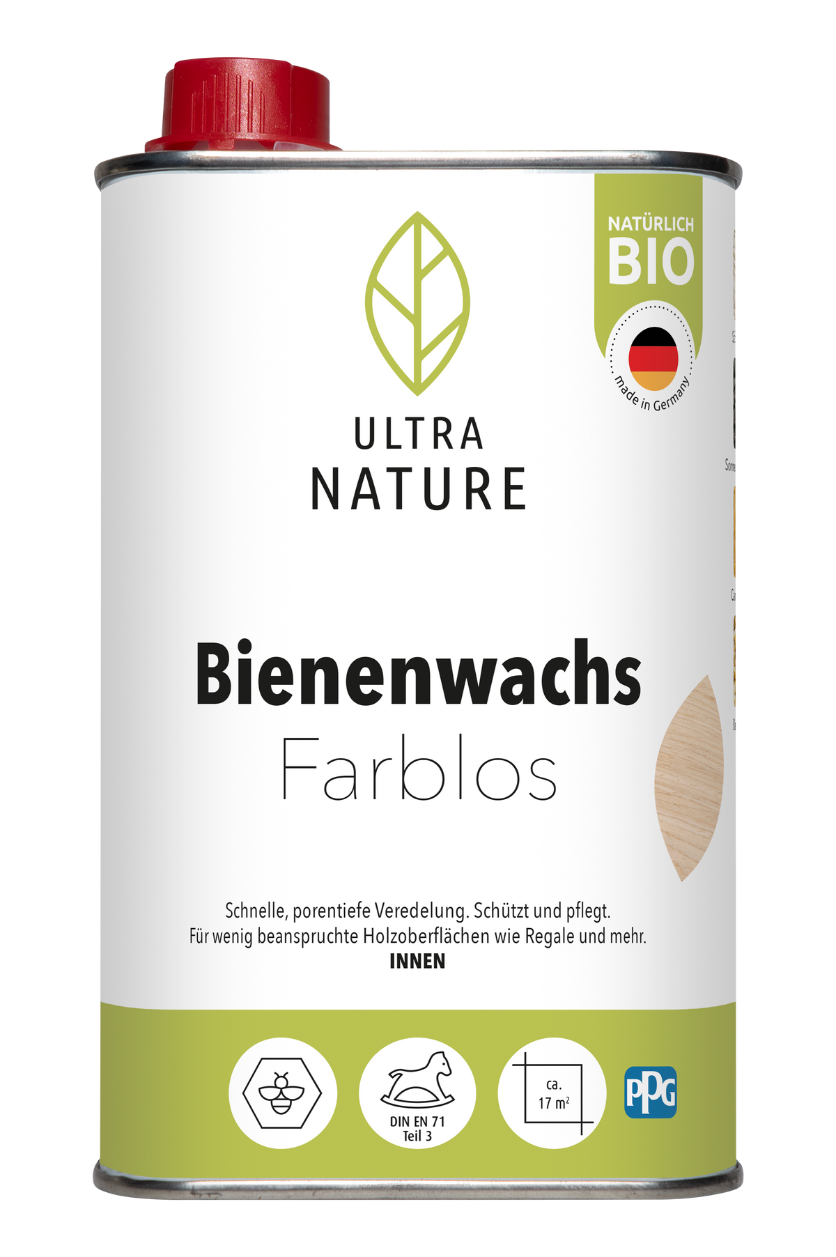 Ultra Nature Bienenwachs Farblos 0.5L