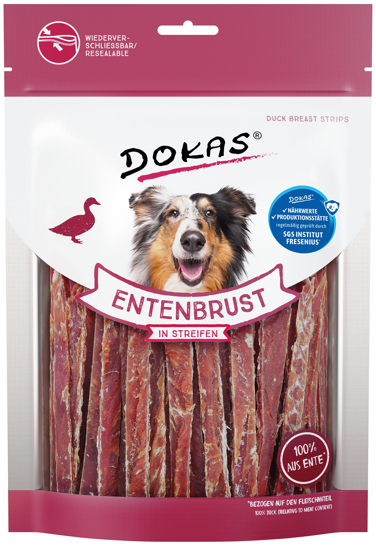 Dokas Entenbrust in Streifen 250 g