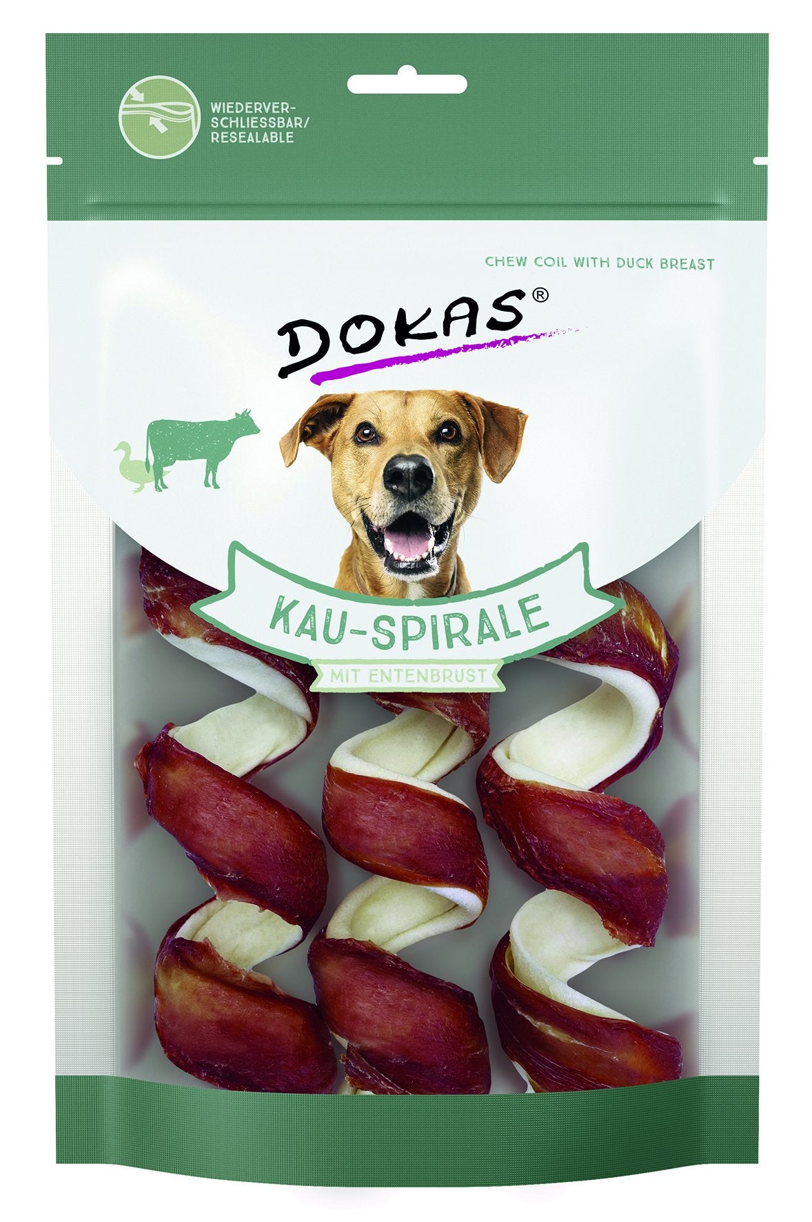 Dokas Kau-Spirale mit Entenbrust 110 g