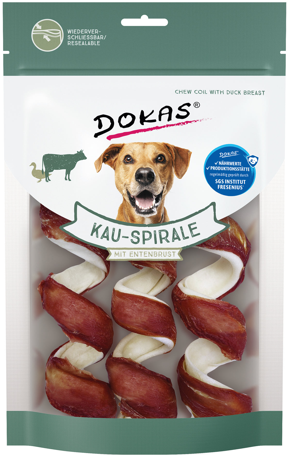 Dokas Kau-Spirale mit Entenbrust 110 g