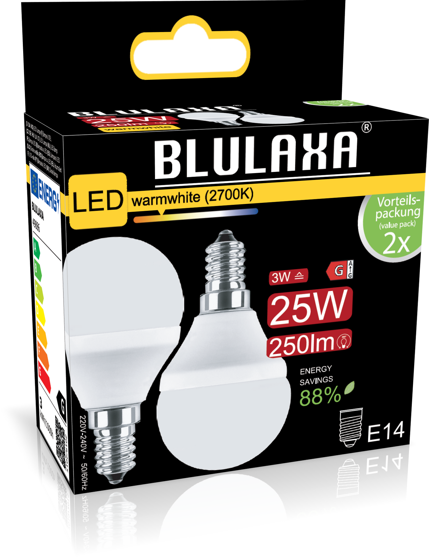 Doppelpack 2x LED SMD G45