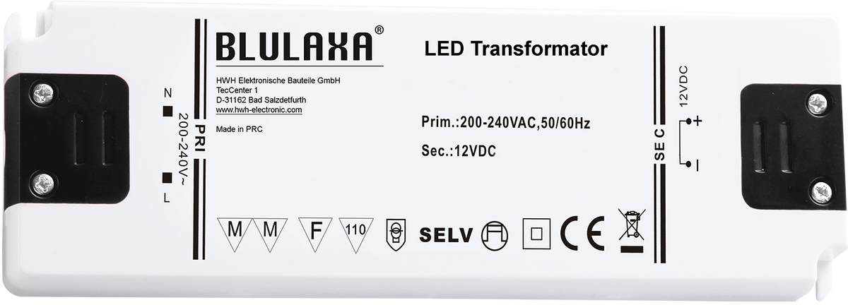 LED Netzteil 12V 0,5 - 15W