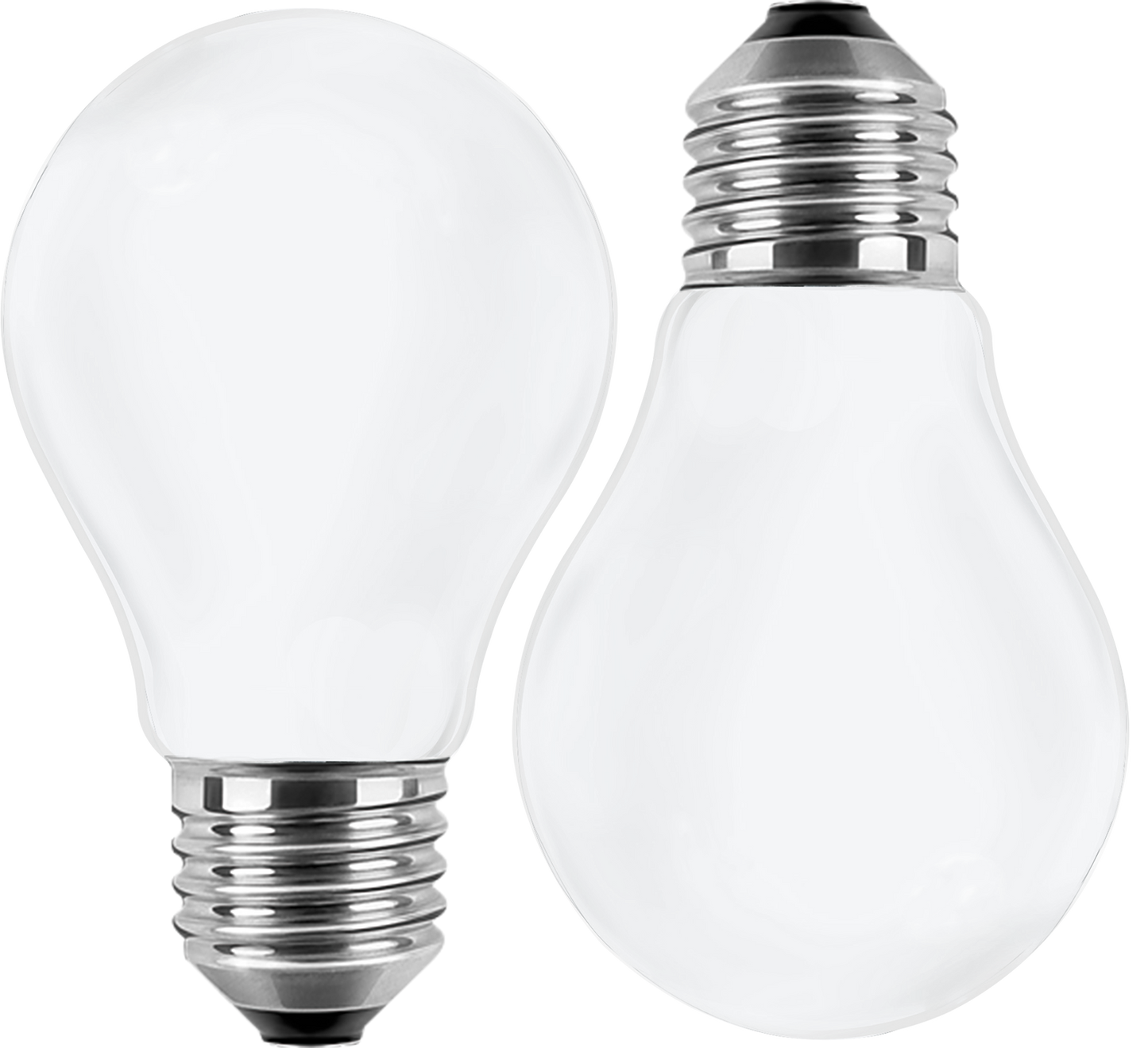 BLULAXA LED-Lampe E27 810lm | ersetzt 60W (warmweiß) 2er Set