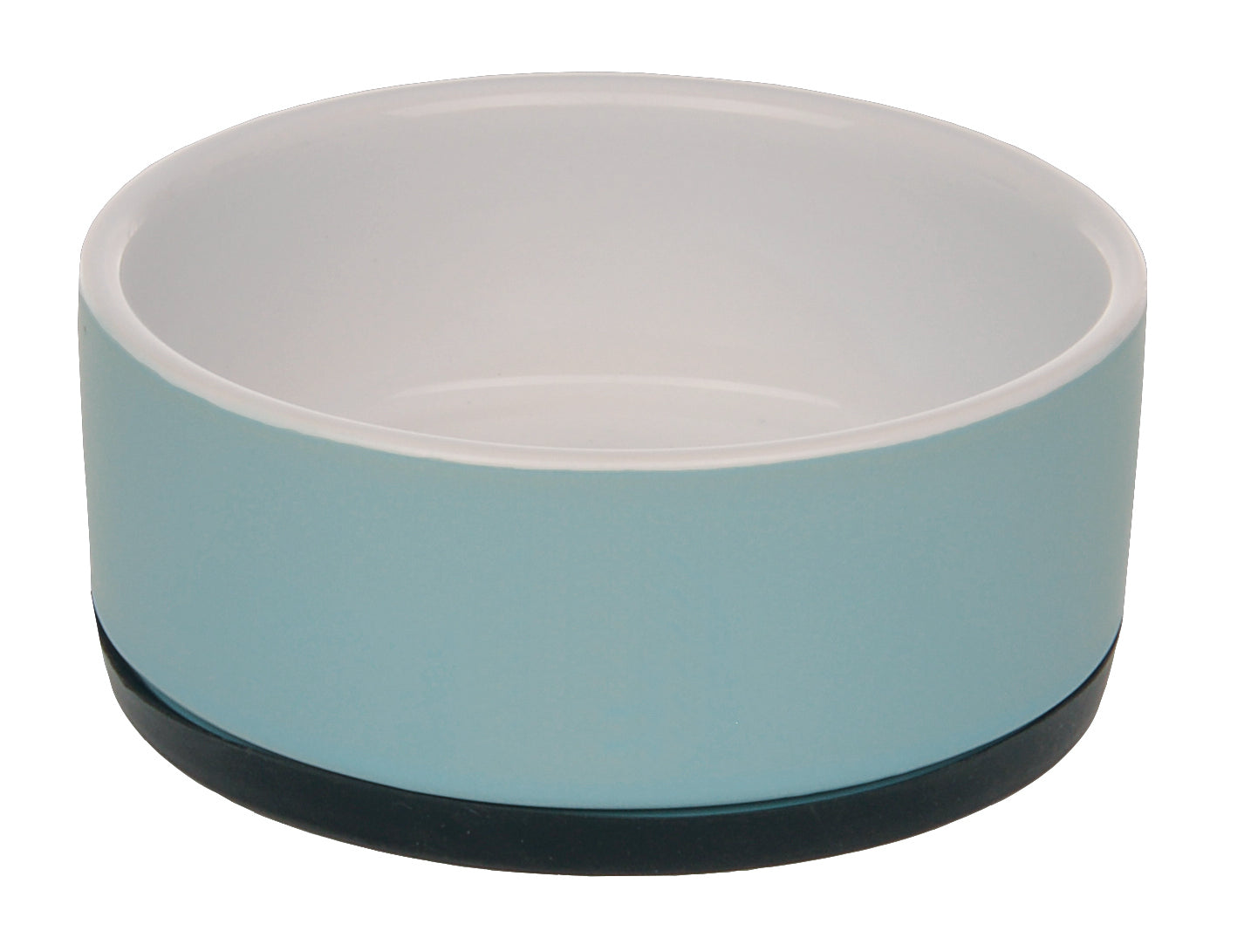 Ceramic bowl anti-slip L blue