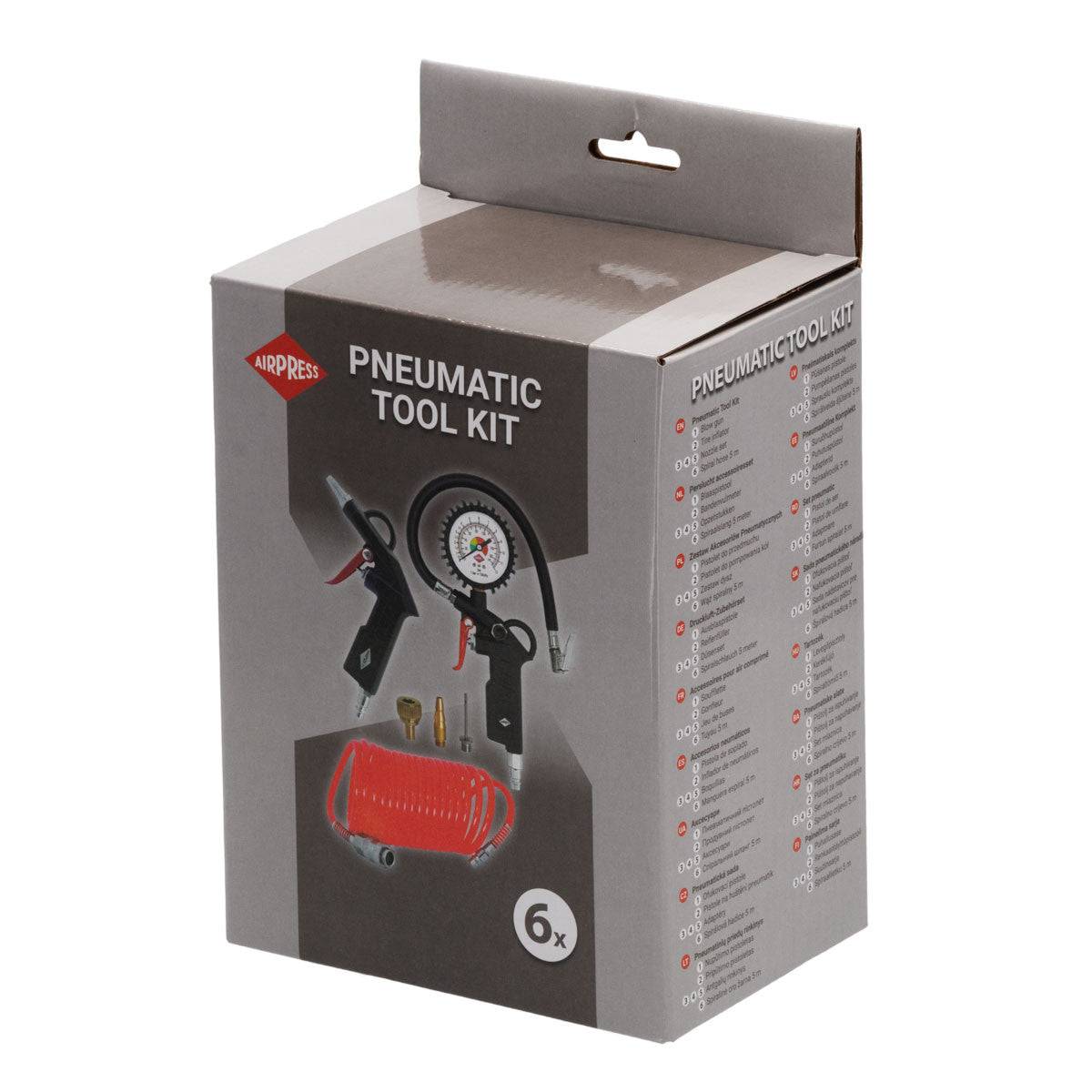 Airpress Druckluft-Set 6-teilig (EURO-Anschluss) – Dein Starter-Kit für den Kompressor