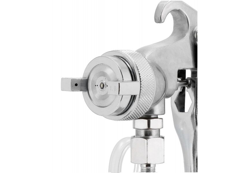 Airpress Lackierpistole mit Saugbecher 1.8 mm Düse 6 bar