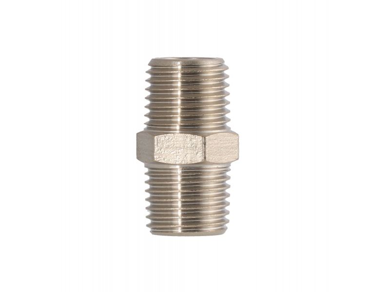 Airpress Doppelnippel | 1/4" Außengewinde