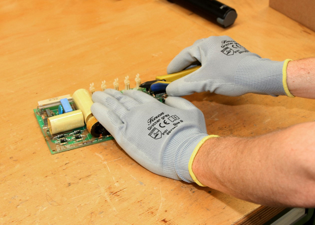 Kerbl Feinstrick Handschuh grau | Gr.11 (XL)