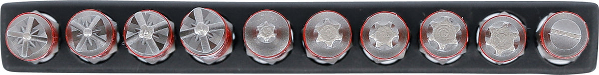 BGS Antirutsch-Bit-Satz | magnetisch | 70 mm | 10-teilig