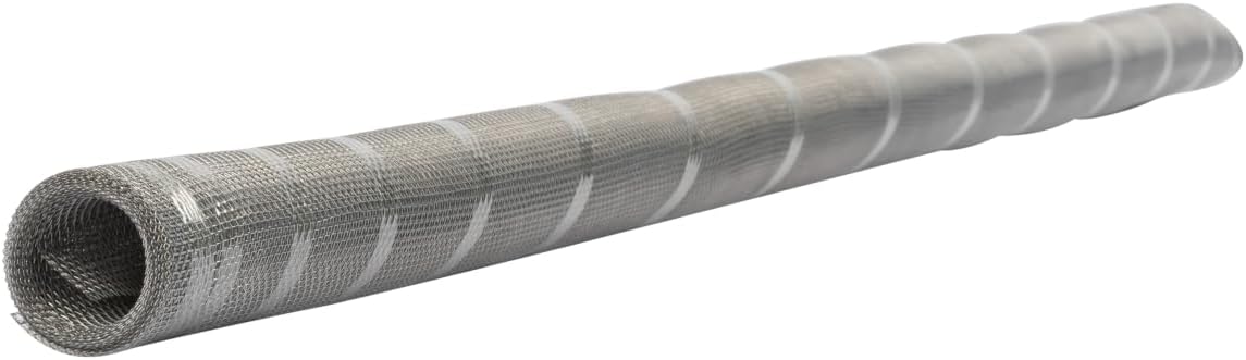 Schellenberg Aluminiumgewebe 100 x 250 cm | silber