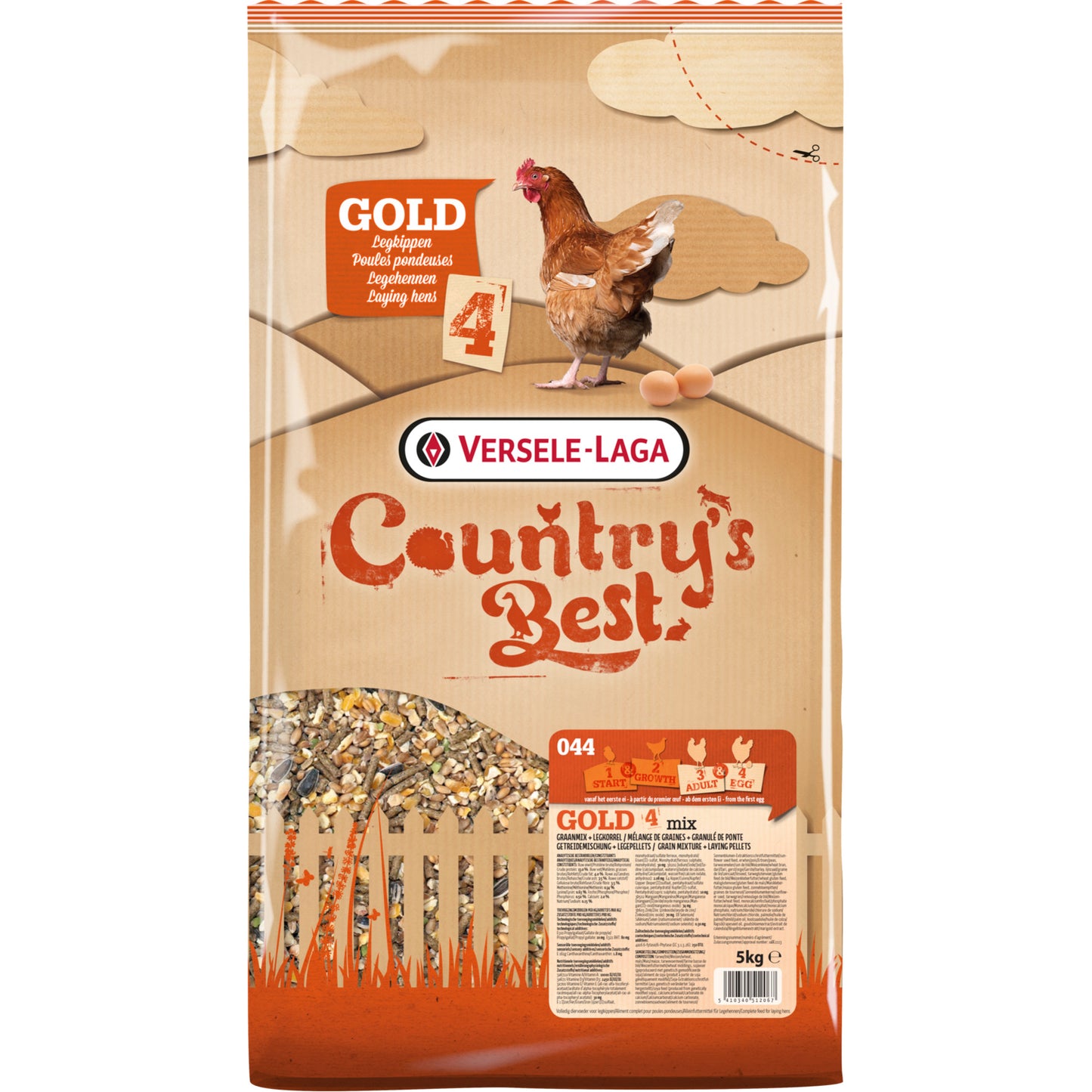 Versele Country`s Best Gold 4 Mix 5kg