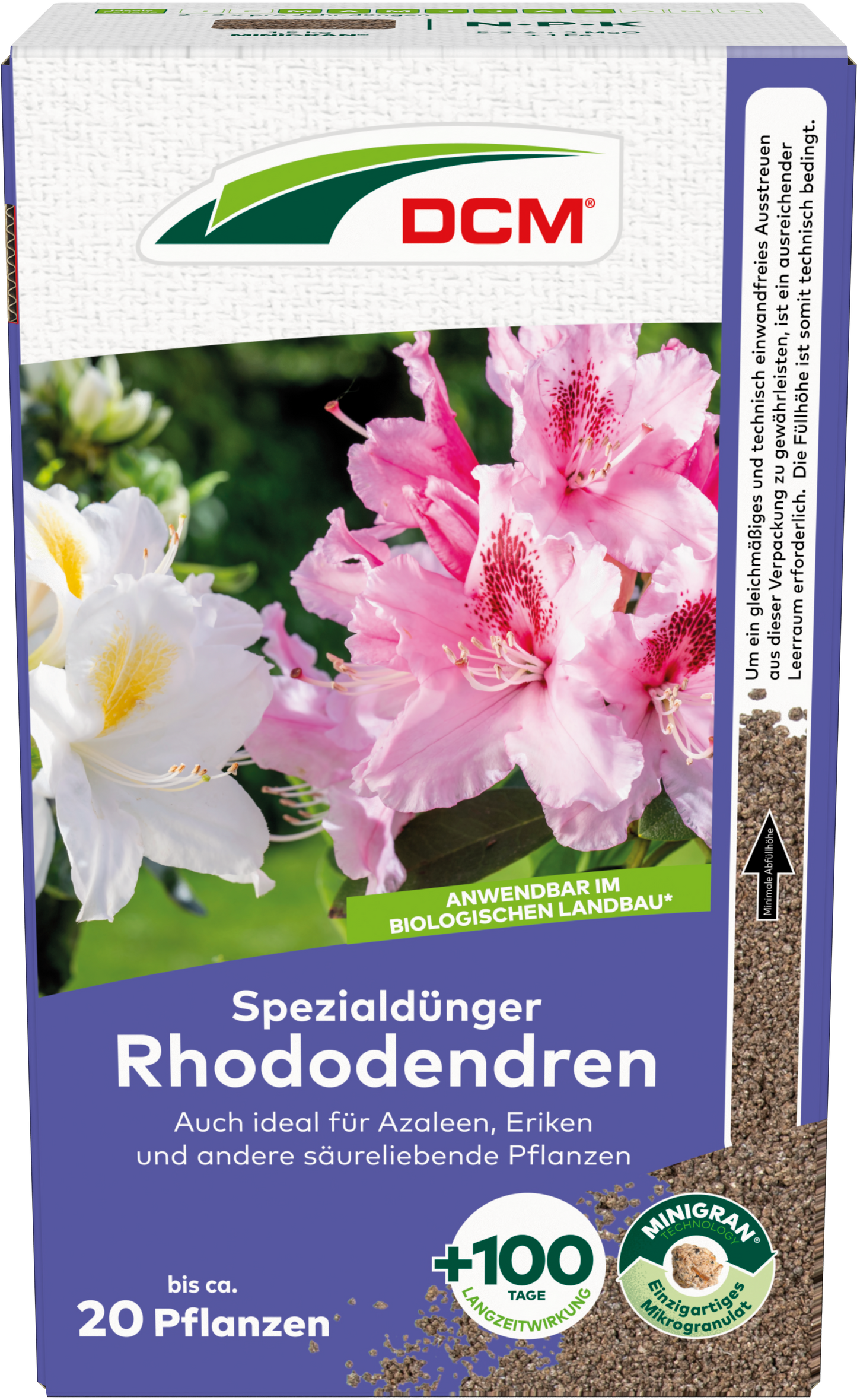 DCM Spezialdünger Rhododendren 1,5 kg
