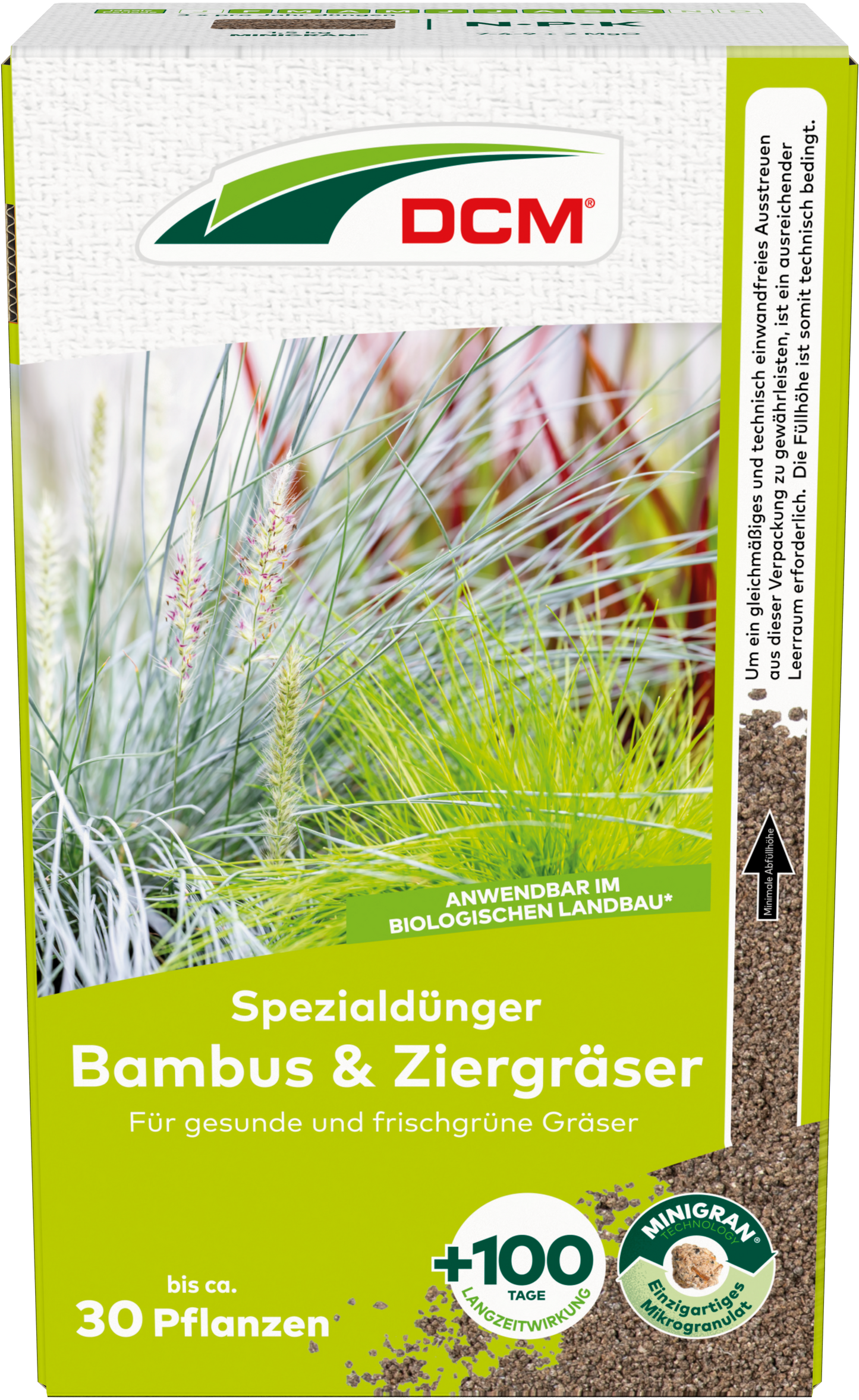 DCM Spezialdünger Bambus & Ziergräser 1,5 kg