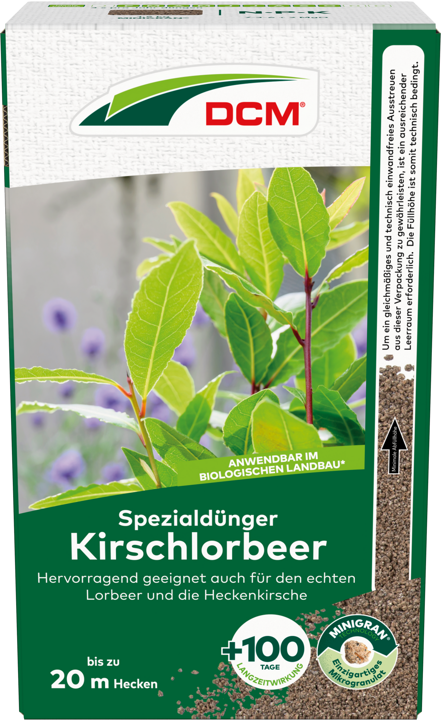 DCM Spezialdünger Kirschlorbeer 1,5 kg