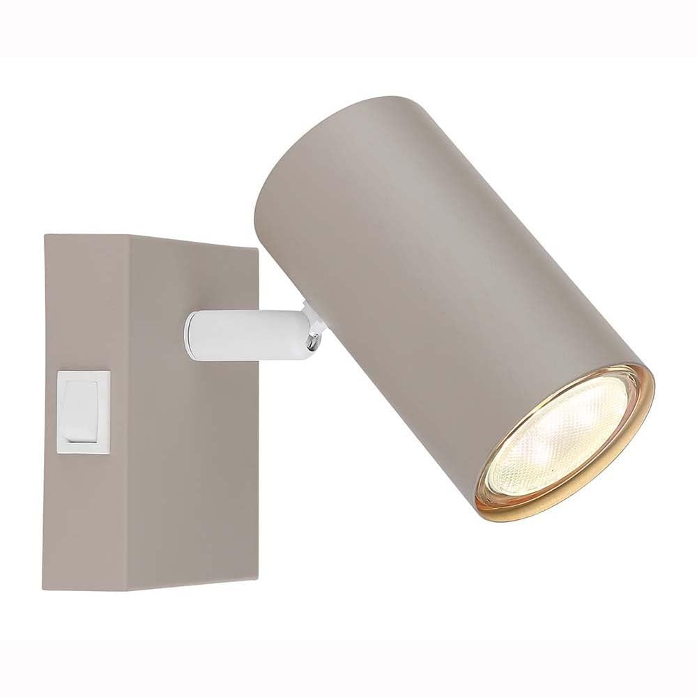 Globo Lighting ROBBY | Strahler Metall sandweiß GU10