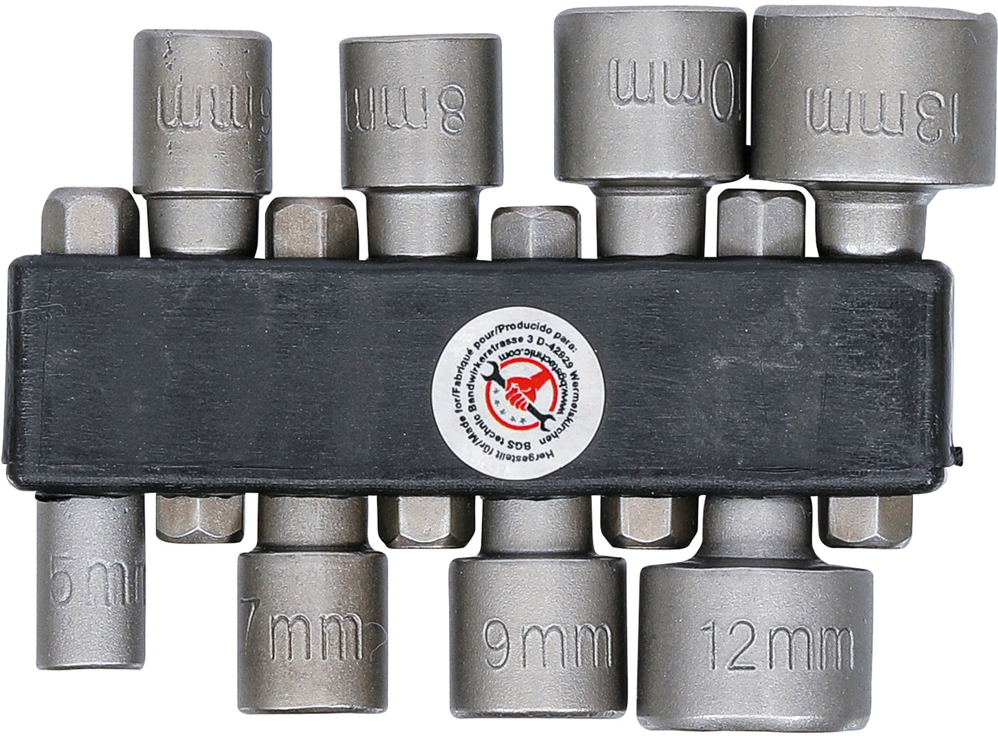 BGS Steckschlüssel-Bit-Satz | SW 5 - 13 mm | 8 teilig