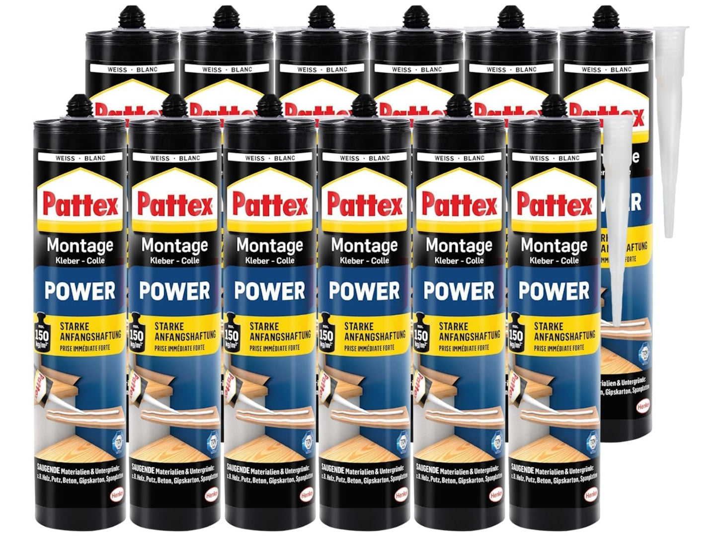 Pattex Montage Power weiß | 370g