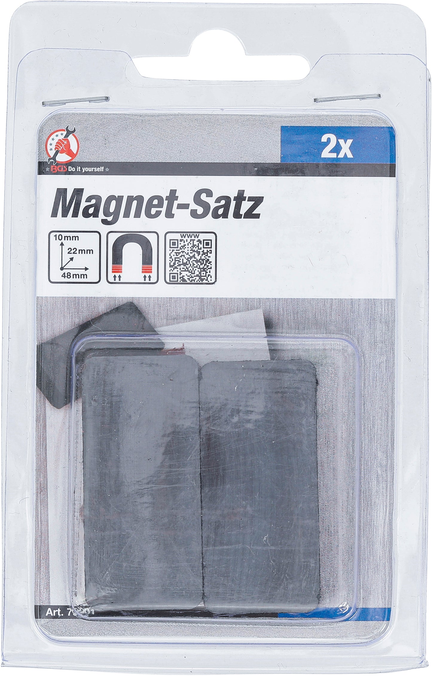 Magnet-Satz | Keramik | 2 teilig