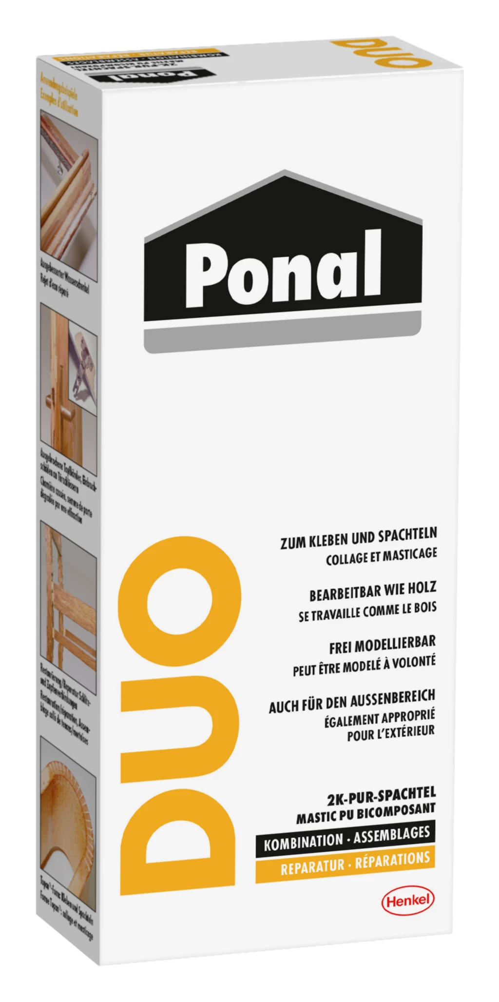 Ponal Duo 2K-PUR-Spachtel | weiß 315 g