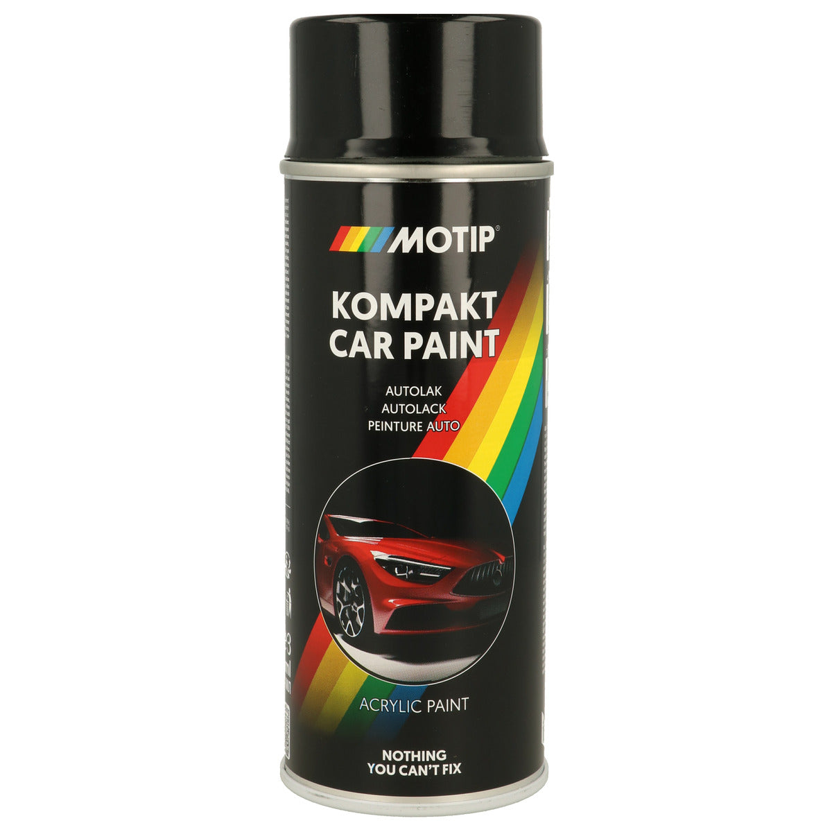Sprühlack Kompakt 51021 schwarz met. M0080 400 ml