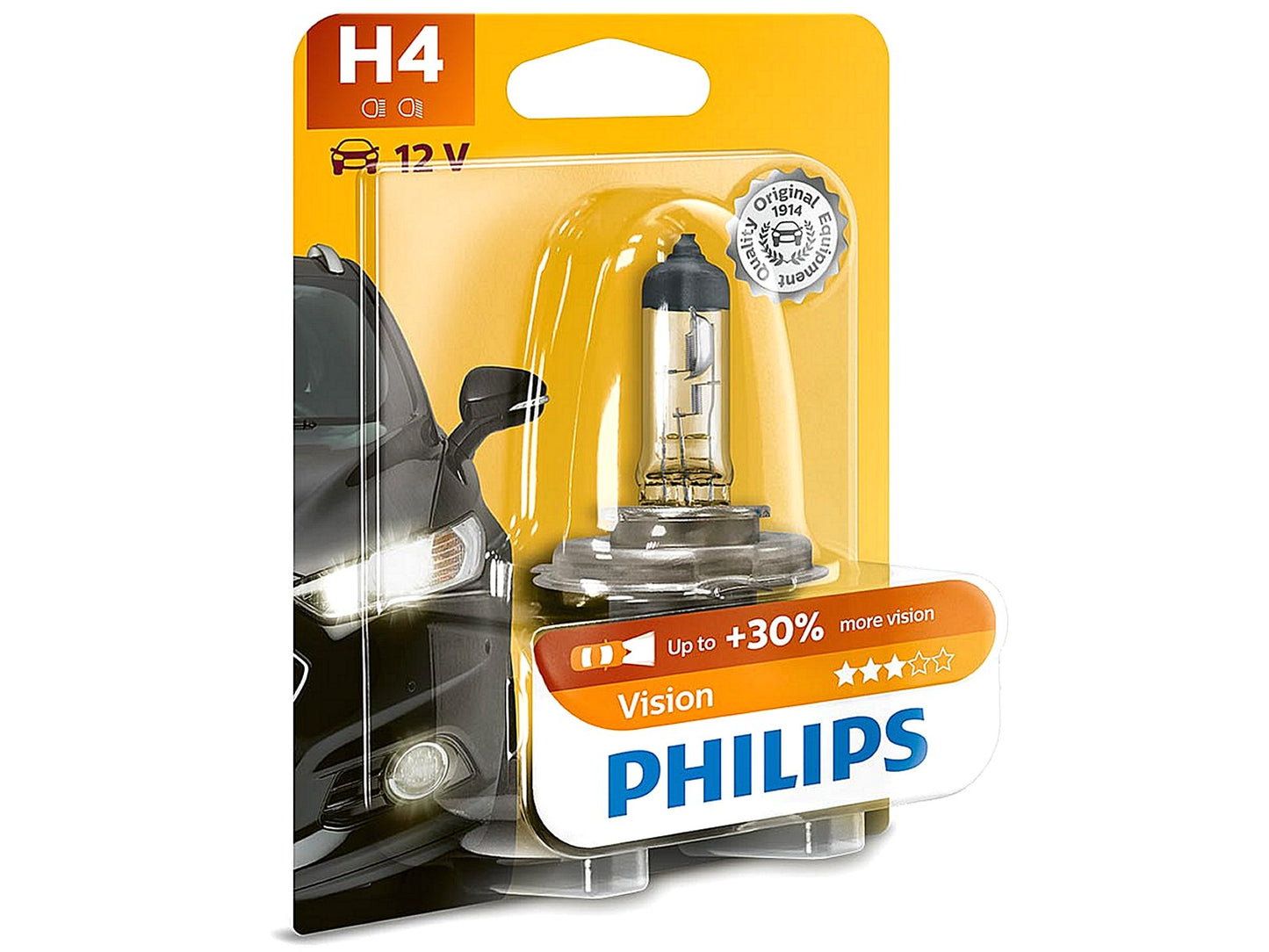 PHILIPS Premium H4, 12 V / 30%