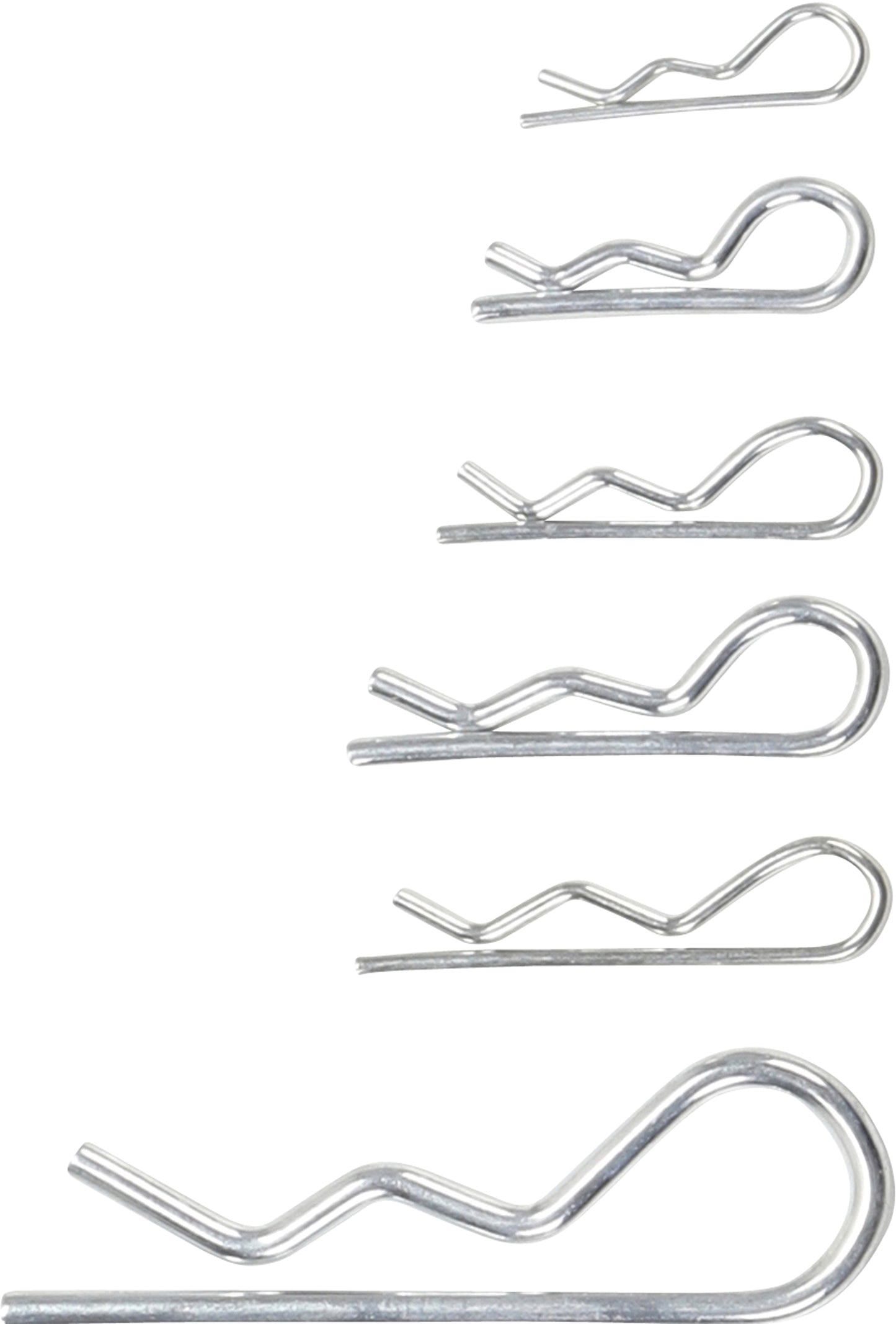 BGS Federsplinte-Sortiment | Ø 1,2 - 3,0 mm | 48-tlg.