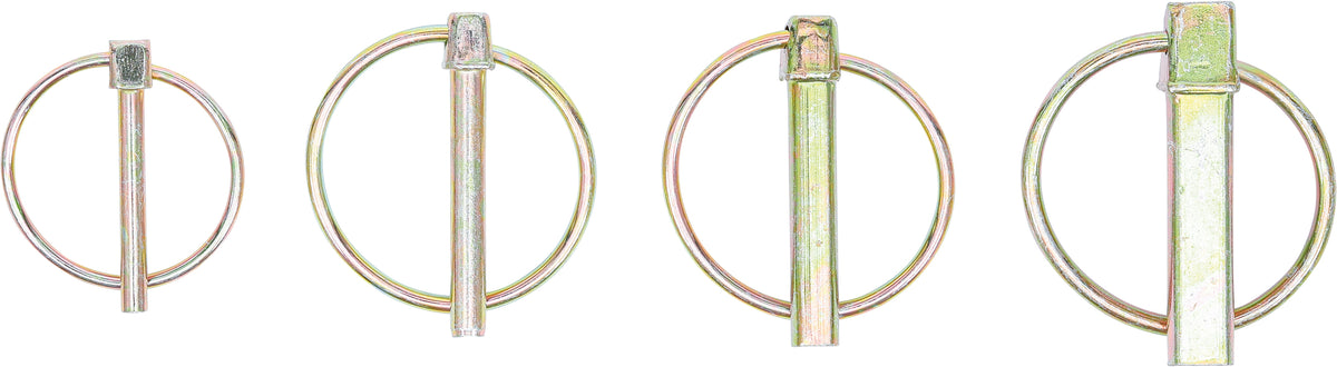 BGS Klappsplinte-Sortiment | Bolzen-Ø 4,5-11 mm | 32 teilig