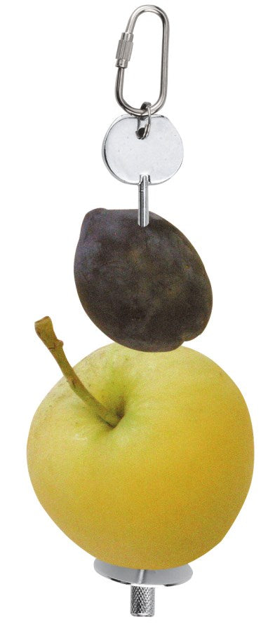 Kerbl Fruchthalter aus Metall | 20 cm