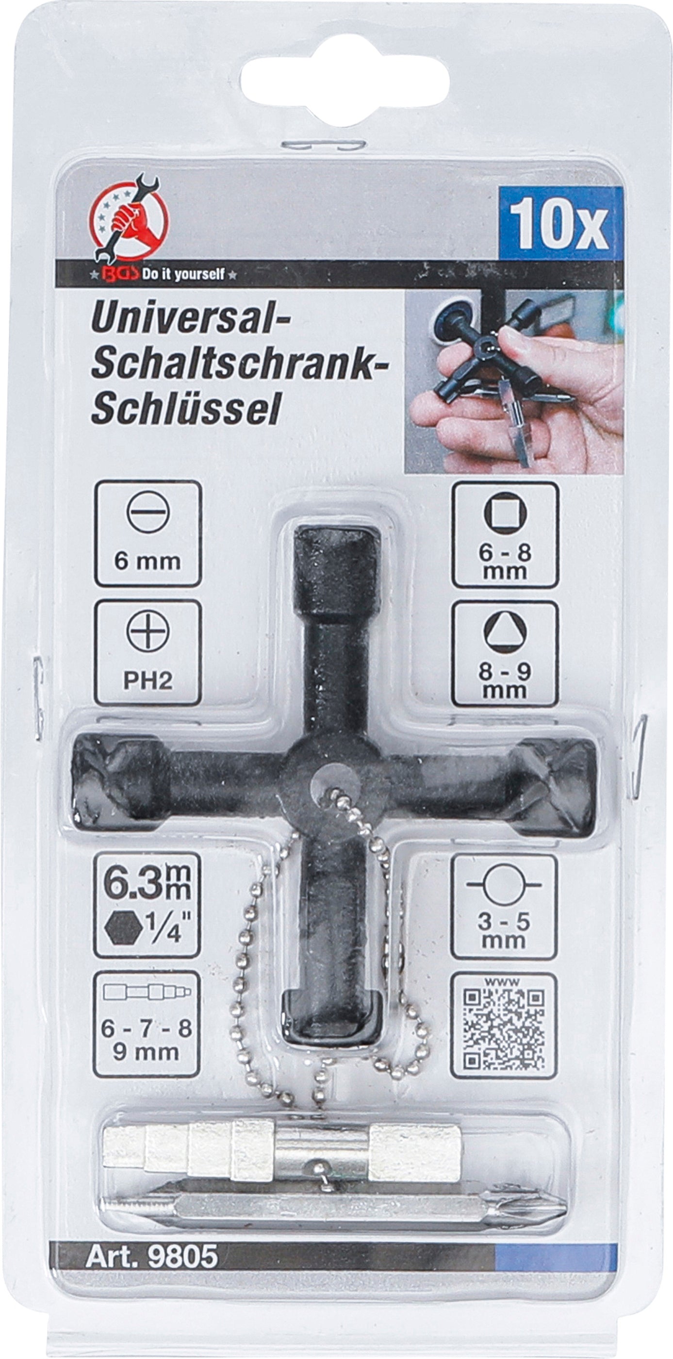 Universal Schaltschrank Schlüssel